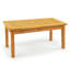 Table de patio en bois brun clair-1230664087