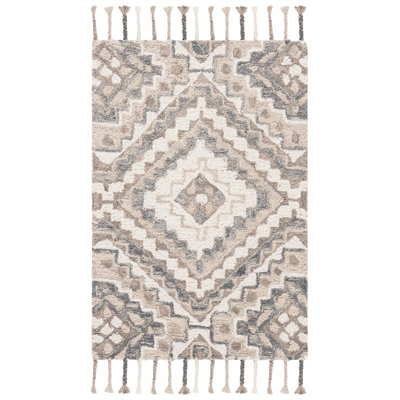 Bridgette Hand Tufted Wool Southwestern Rug