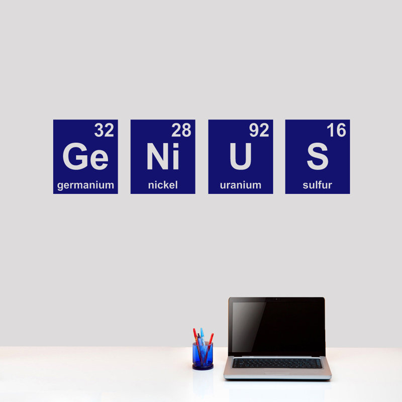 Adhésif décoratif Genius, Bleu marine