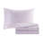 Lafael Purple/White Microfiber Reversible Traditional Comforter Set with Cotton Bed Sheets-655732853
