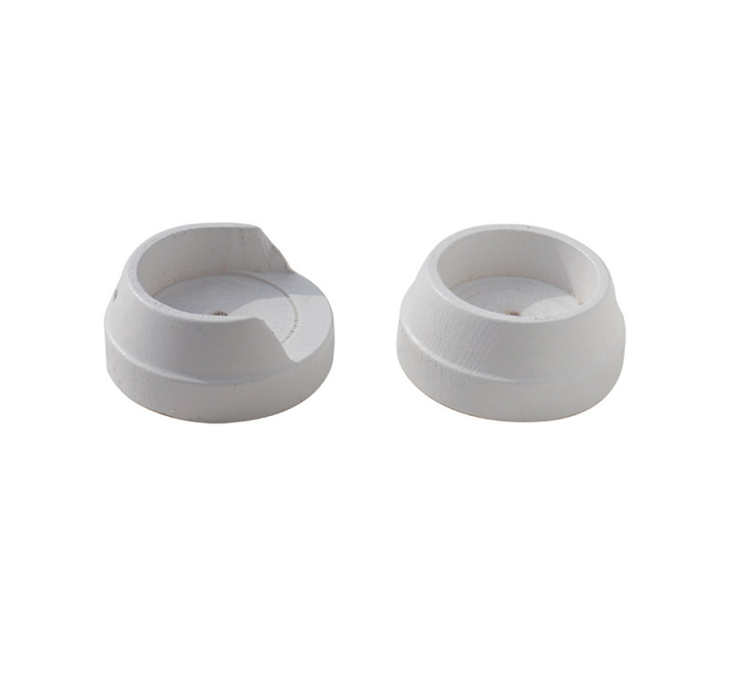 Wood Mounting Bracket, White, 3.5 cm