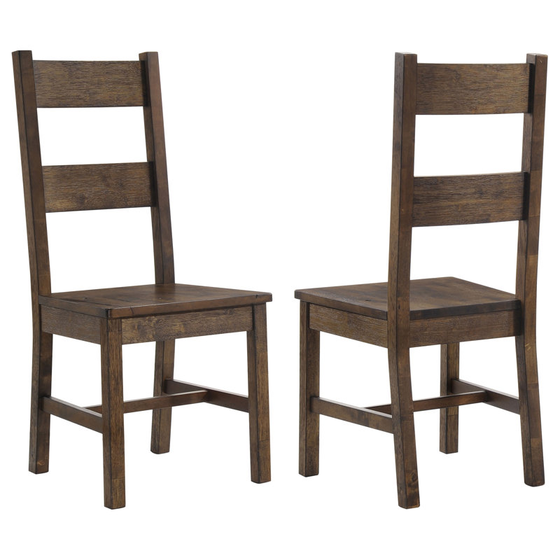 Tiernagh Dining Side Chair Rustic Golden Brown