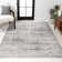 Downham Filigree Medallion Light Gray/Cream Rug