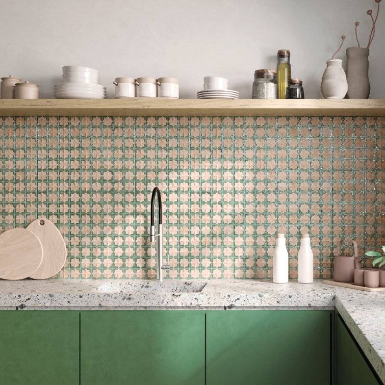 Tetuan Astre 12-1/8 In. X 21-7/8 In. Porcelain Wall Tile