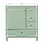 Meuble-lavabo 30 po avec lavabo, une porte avec tablette et trois tiroirs, porte à fermeture en douceur-1779243415