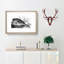 Hunted Sperm Whale by John Karst - Picture Frame Graphic Art Print on MDF-55641379-55641382