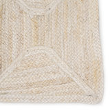 Nolita Jute / Sisal Geometric Area Rug in Off-White/Beige