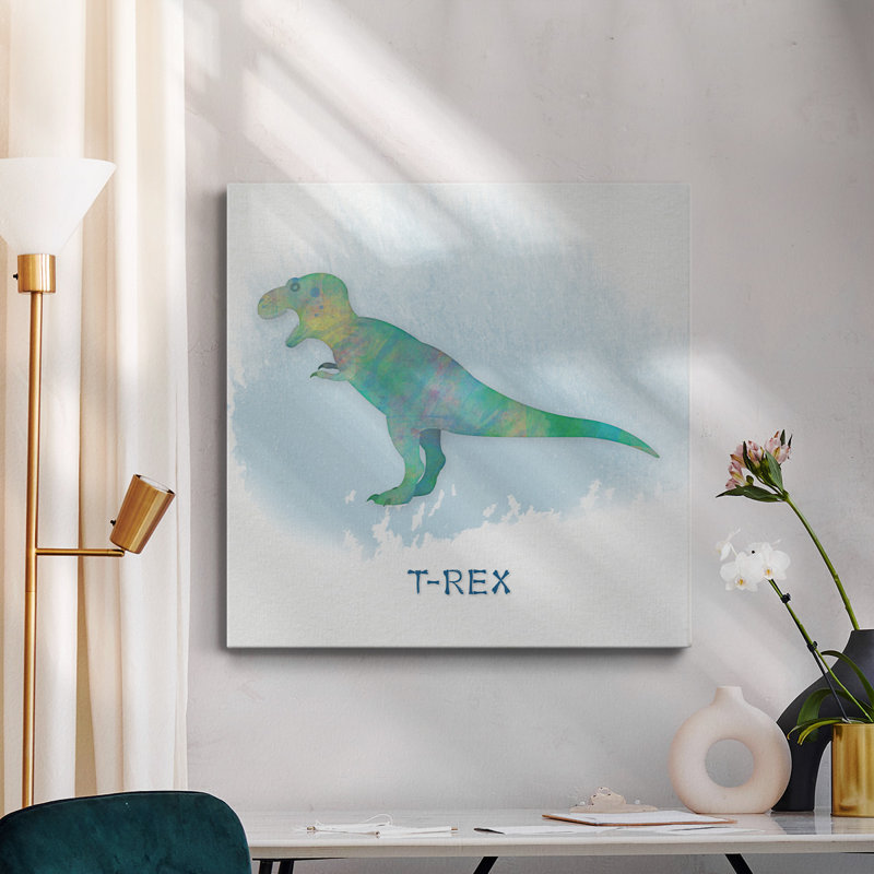 T-Rex-Premium Gallery Wrapped Canvas - Ready to Hang