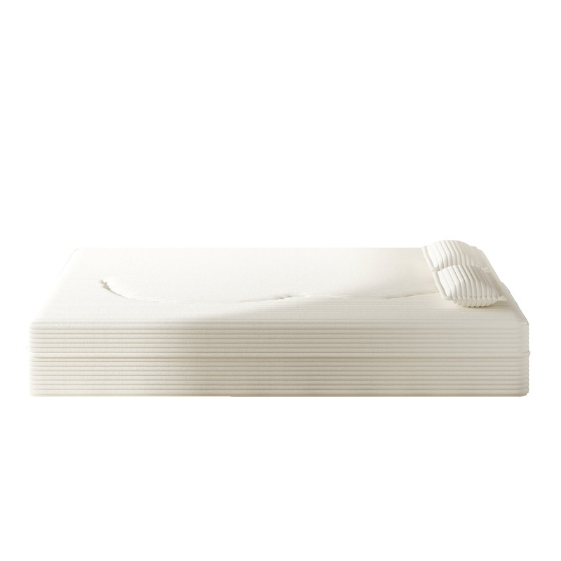 Canapé-lit Evren Boneless, Peluche crème, H 30 po x l 78 po x P 45 po