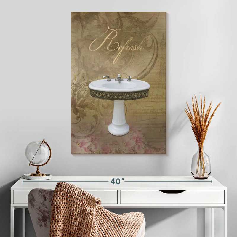 Kerrick Golden Bath II, H 30 po x l 20 po