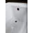 Vision 59.75'' x 32'' Soaking Acrylic Bathtub-15813560