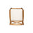 Zaryiah Acacia Outdoor Stool with Cushion-1998255652