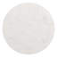 Table basse ronde, plateau en marbre blanc et noir