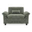 Chaise d'appoint rembourrée très large (ensemble de 2)-1139892019