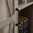 Rustic Pantry Cabinet - Tall Barn Door Storage Gray Wash 39.95X16.08X74.4, Spacious And Versatile With Movable Shelves Removable-1021967112