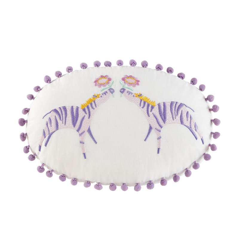 4 pièces d'édredon en coton réversible mauve / grand avec imprimé tigre et éléphant jungle - tissu lavable à la machine