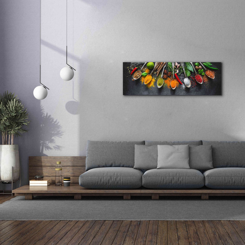 «Spice World Ii» par Epic Portfolio, estampe numérique sur toile, H 20 po x l 60 po x P 1,5 po