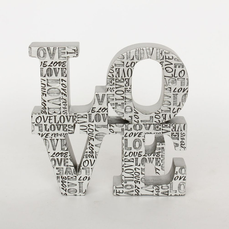 Buscher Text & Numbers Letter Block