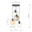 Cadi-Grace 4 - Light Black Cluster Pendant-251785396