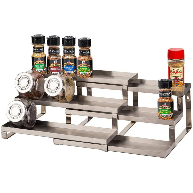 2 /3 Tier Spice Rack Organizer, Freestanding Organizer Shelf for