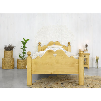 Tish Solid Wood Bed