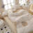 Microfiber Floral Print Comforter Set-110353994
