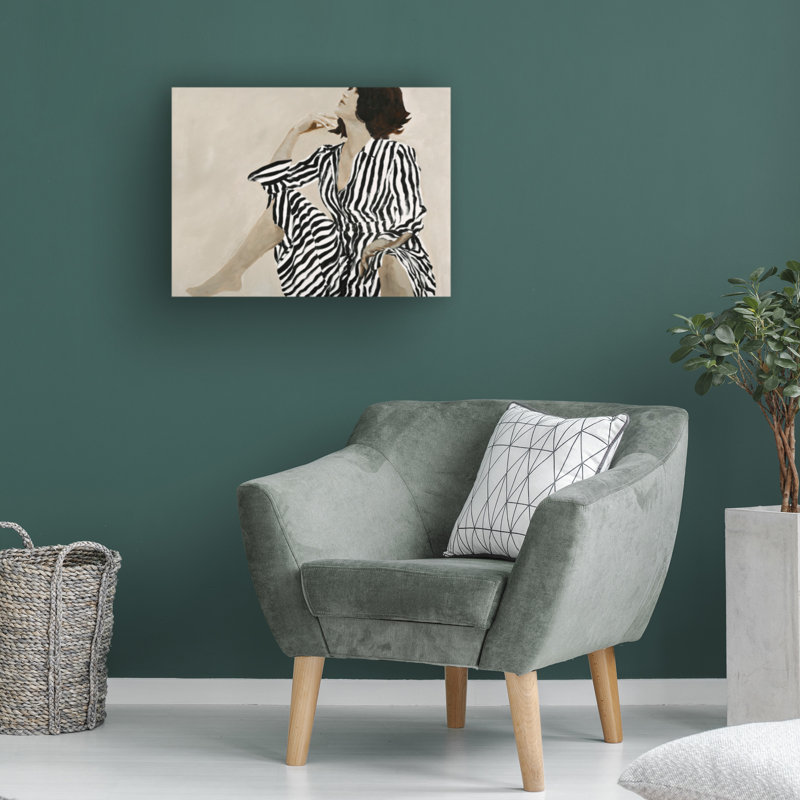 Art sur toile de bolologine, conception unique Fabrikken, H 14 po x l 19 po