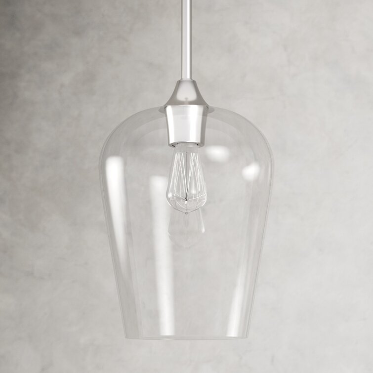 Breena 1 - Light Single Bell Pendant