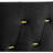 James Black Upholstered Queen Panel Bed