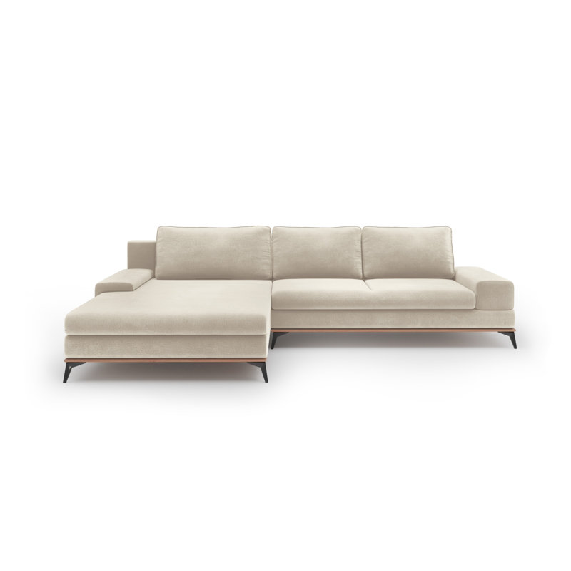 Cuiksa 5 Seater Sofa Bed, Beige, Left Hand Facing