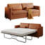 Canapé-lit double escamotable - traversins-1394461191