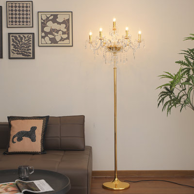 Germania 150cm Powder Coated Traditional Floor Lamp