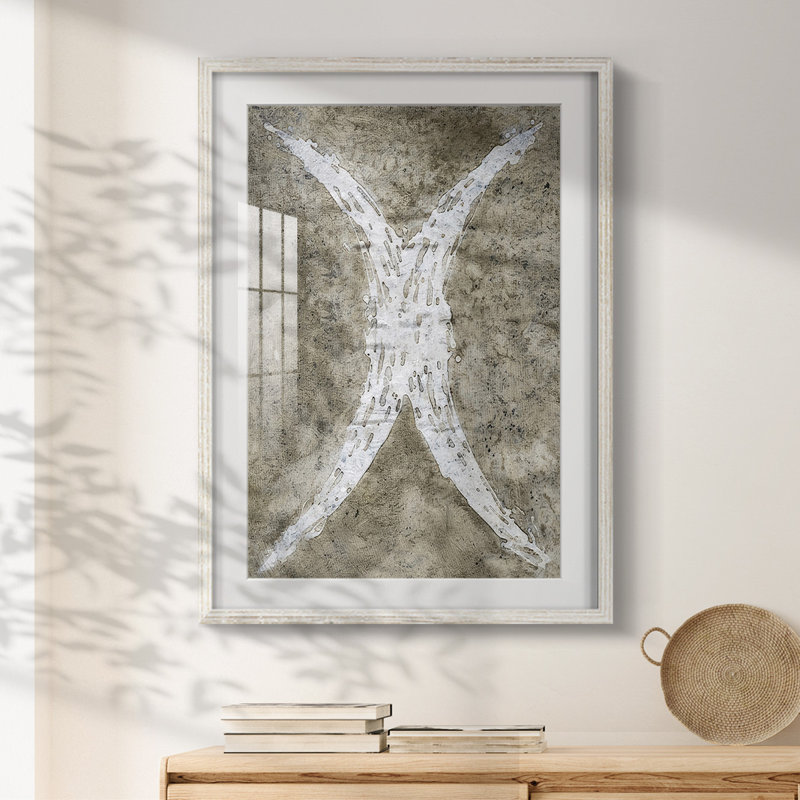 Porte-eau II - impression encadrée, H 28,5 po x l 20,5 po, Blanc