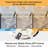 Modern Dimmable 5 Rings Led Chandelier-1305849227