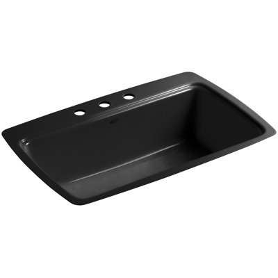 Évier de cuisine encastré à simple cuve L 33 po x l 22 po x P 9,625 po Cape Dory