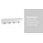 Ladue 4 - Hook Wall Mounted Coat Rack with Storage in White/Black-845317263