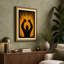 Fists Raised Retro 1 Piece Wrapped Canvas Wall Art-370087426-370087431