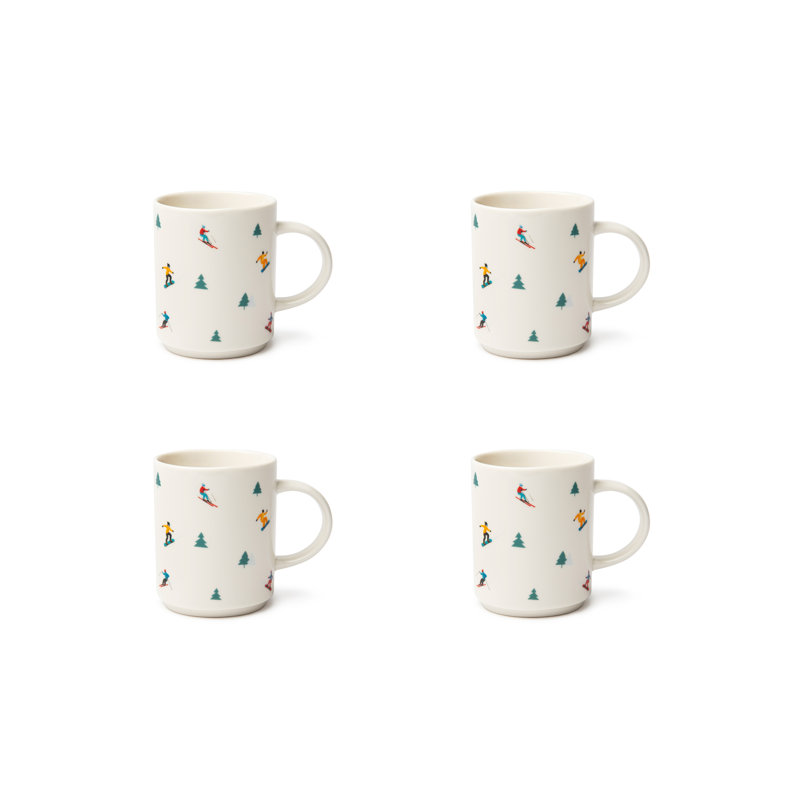 Cortina Porcelain New Bone Chain Coffee Mug