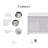 Derby 60" Carrara White Marble Countertop Bath Vanity with Faucets-1982624159