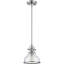 Grant 1-Light Brushed Nickel Mini Pendant Light