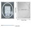 Debroh Wall LED Bathroom Mirror Backlit-1086153926