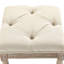 Repose-pieds carré capitonné de 15,75 po de large Caleb-653066277