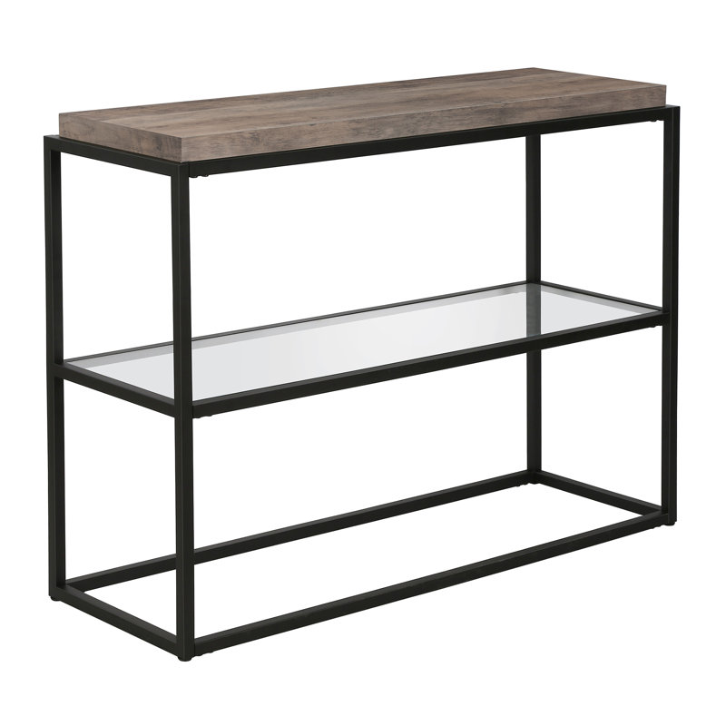 Console Table, Grey Oak