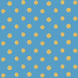 Happy News Smiles Blue Wallpaper