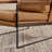 Mirsade 27.09'' W Leather Upholstered Accent Armchair with Removable Backrest-866108819