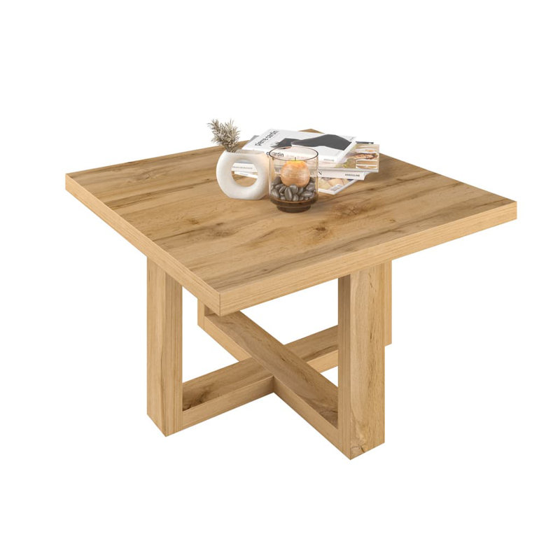 Barri Coffee Table with Storage, Oak/Oak 