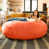 Orange Microsuede