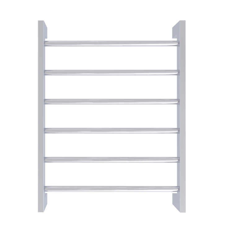Electric Towel Warmer for Bathroom, Heated Towel Rack With Timer,White Pure Style
