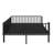 Heavy-Duty Metal Slat Daybed with Sofa-Style Frame-129466816