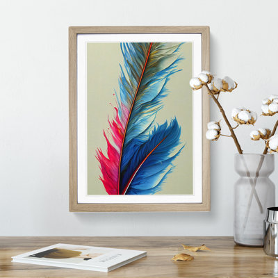 Unified Feathers - Single Picture Frame Painting